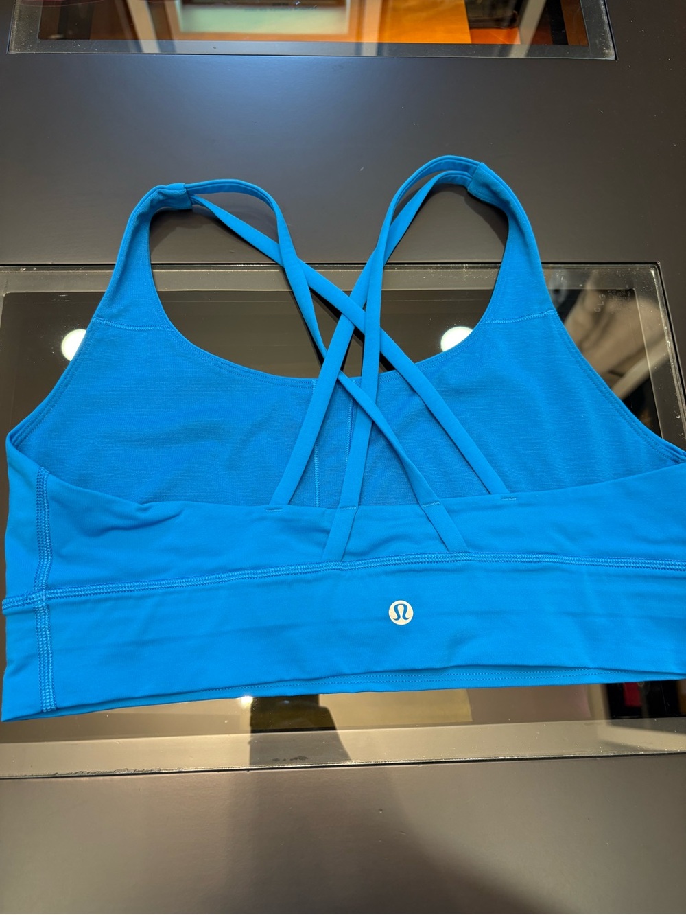 lululemon athletica Energy Bra in Blue Sports Bra - Picture 3 of 6